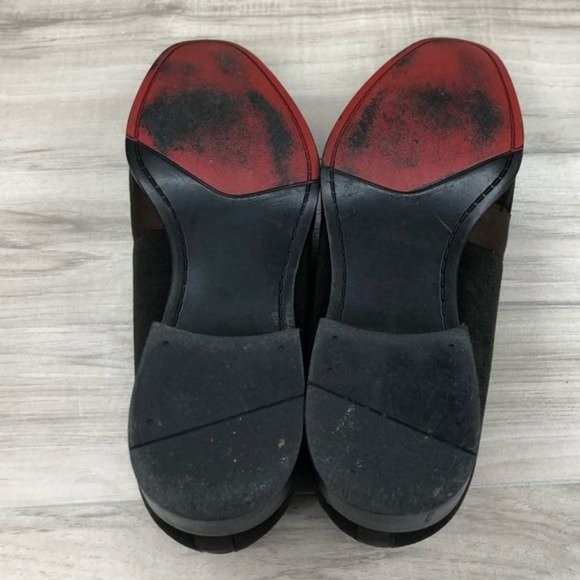 After Midnight Loafers Mens 10 Brown Velvet Slip On Shoes main image 4
